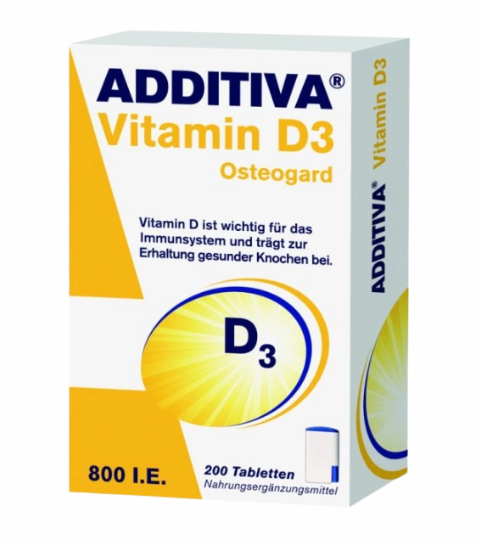 Additiva Osteogard 800IE D3 200 ks