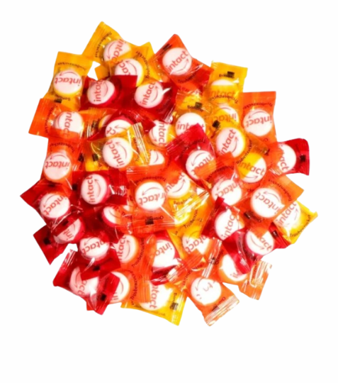 Intact sáček hroznový cukr OVOCNÝ MIX 500 g