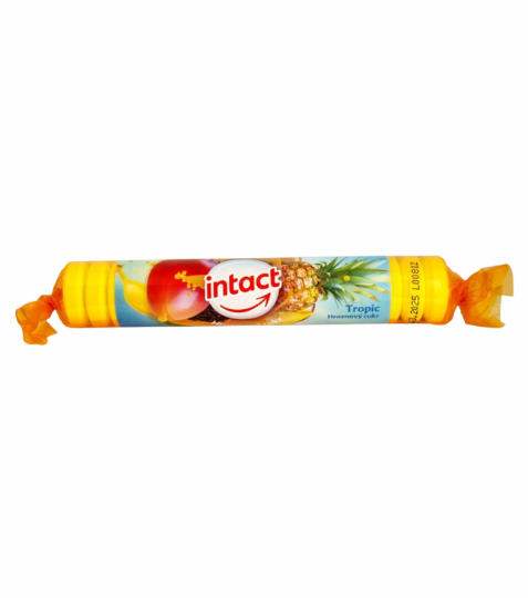 Intact rolička hroznový cukr s vit. C TROPIC 40 g