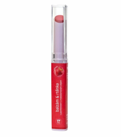 Balsamis Balzám na rty s panthenolem a makadamem - jahoda 2,6 g