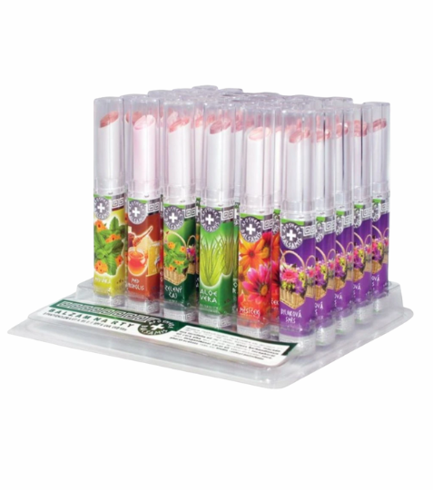 Balsamis Luxus balzám na rty bylinkový - set 30 ks
