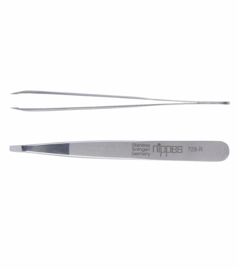 Nippes Solingen Pinzeta kosm. rovná, matná, nerez 9,5 cm 1 ks