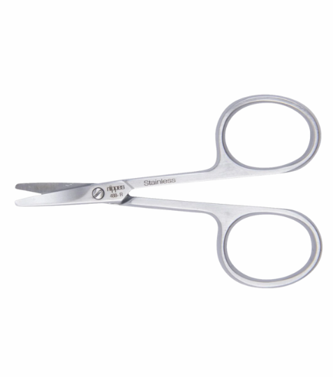 Nippes Solingen Nůžky dětské zahnuté, kulaté, nerez 8 cm 1 ks