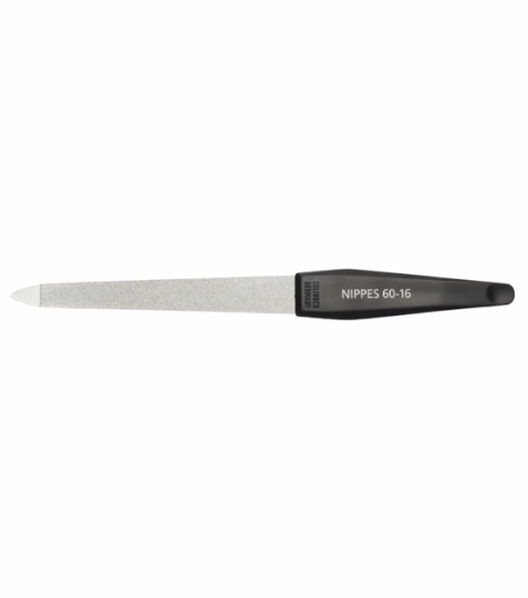 Nippes Solingen Pilník safírový špičatý černý 16 cm 1 ks