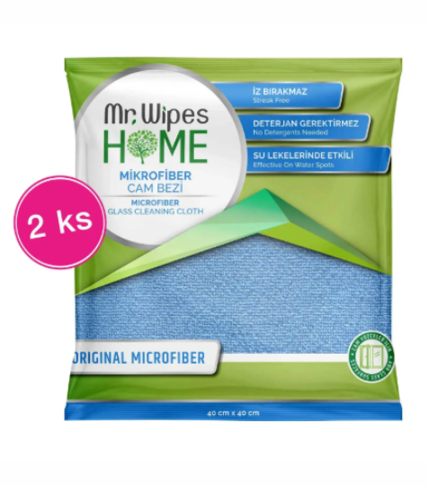 Farmasi Mr. Wipes Utěrky na sklo z mikrovlákna 2 ks