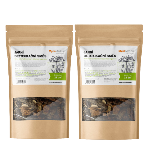 MycoMedica Jarní detoxikační směs 2x 14x40 g