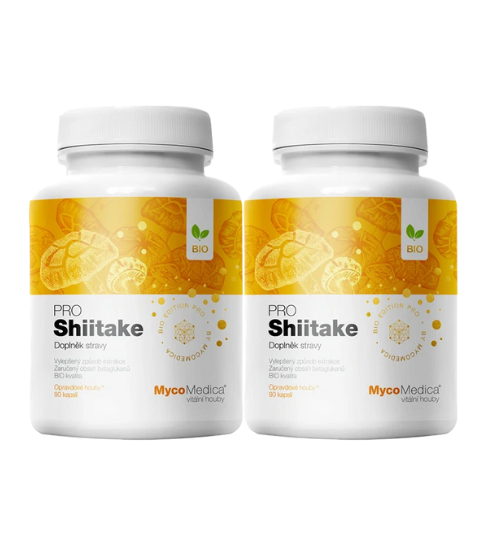 MycoMedica Shiitake PRO 2x 90 cps.