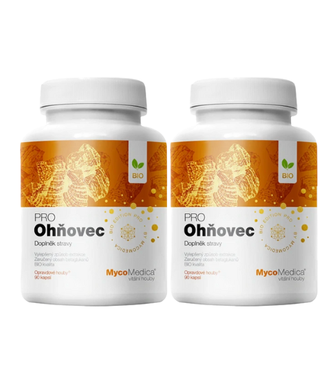 MycoMedica Ohňovec PRO 2x 90 cps.