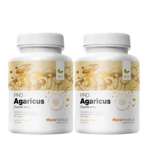 MycoMedica Agaricus PRO 2x 90 cps.
