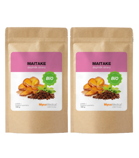 MycoMedica Maitake prášek BIO 2x 100 g