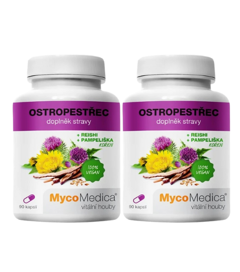MycoMedica Ostropestřec 2x 90 cps.