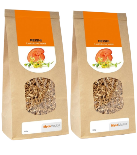 MycoMedica Reishi sušená 2x 100 g
