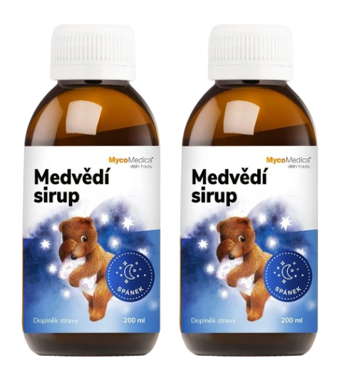 MycoMedica Medvědí sirup 2x 200 ml