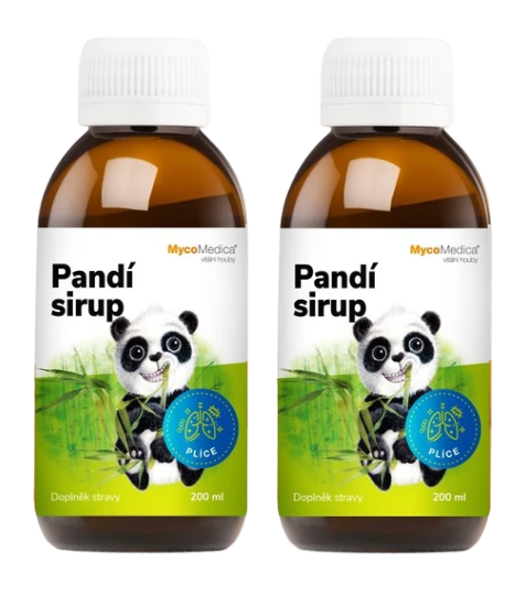 MycoMedica Pandí sirup 2x 200 ml