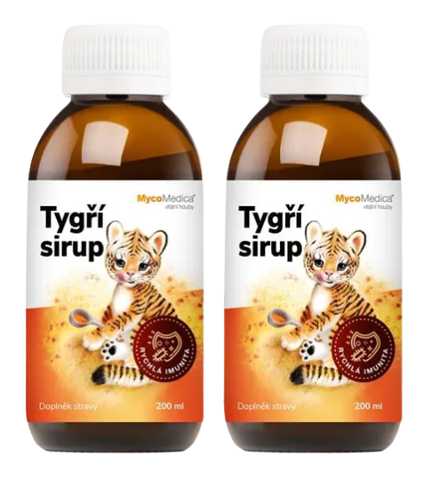 MycoMedica Tygří sirup 2x 200 ml