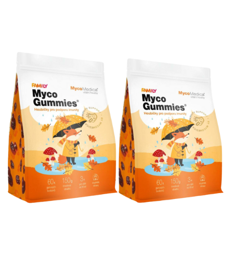 MycoMedica MycoGummies 2x 60 ks