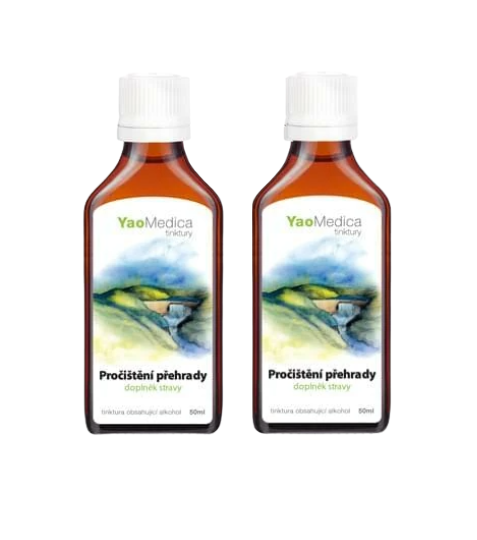 YaoMedica Pročištění přehrady 2x 50 ml