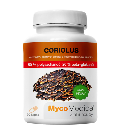 MycoMedica Coriolus 50% 90 cps.