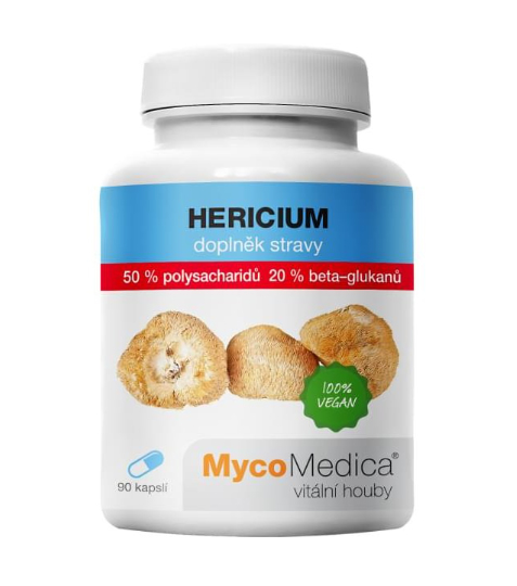 MycoMedica Hericium 50% 90 cps.