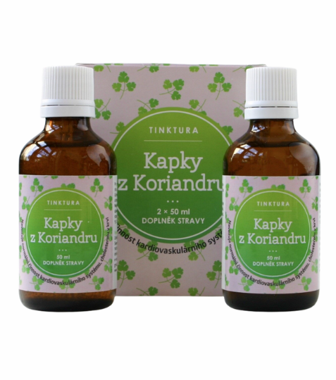 Ondřej Ullrich Kapky z koriandru - bylinná tinktura 2x50 ml