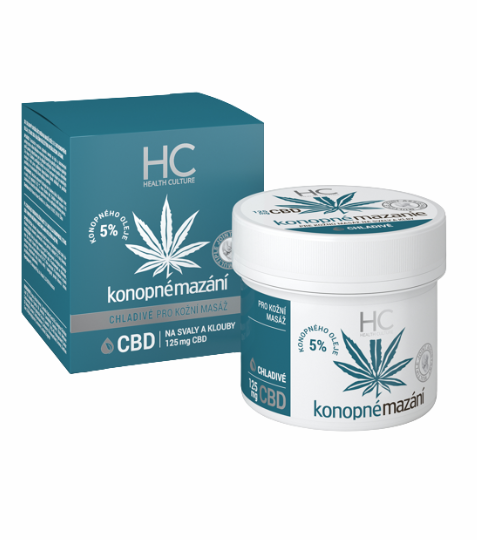 MedicProgress Health Culture CBD konopné mazání chladivé 125 ml