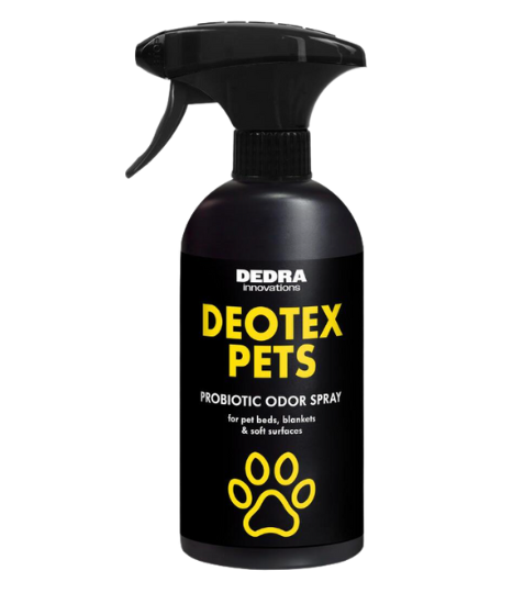 Dedra Probiotický sprej na pelíšky, deky & čalounění pro mazlíčky DEOTEX PETS SPRAY 500 ml