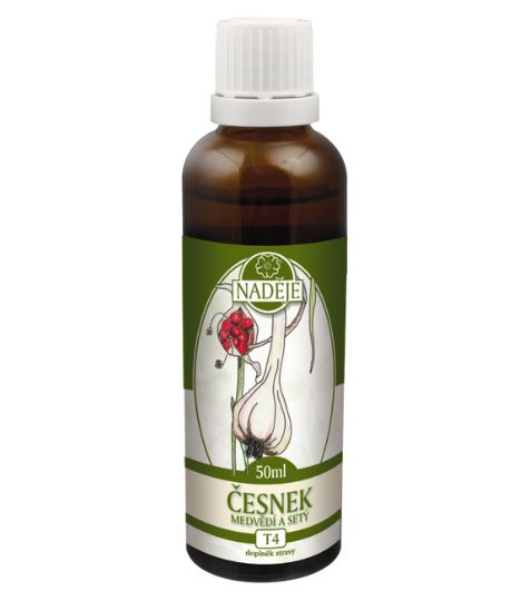 Naděje T4 Česnek medvědí a česnek setý 50 ml