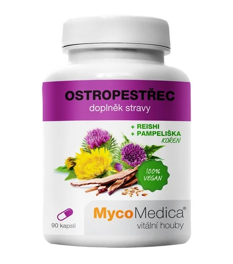 MycoMedica Ostropestřec 90 cps.