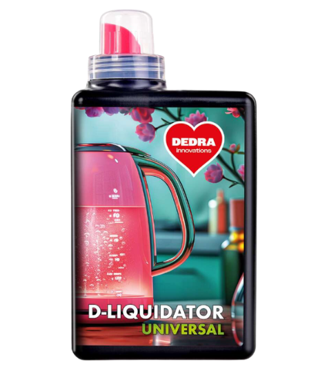 Dedra D-LIQUIDATOR Odstraňovač vodního kamene do spotřebičů ECO koncentrát 500 ml