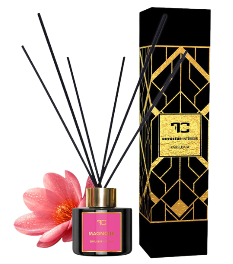 Dedra MAGNOLIA WOOD tyčinkový difuzér PARFUMIA 100 ml