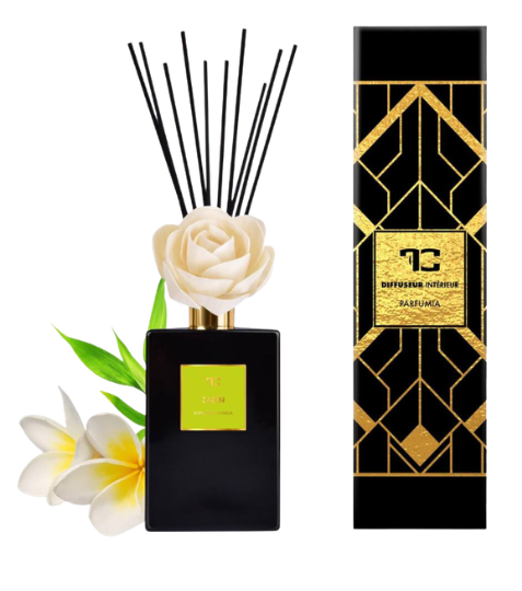 Dedra ZAZEN difuzér s FLOW květinou & tyčinkami PARFUMIA 500 ml
