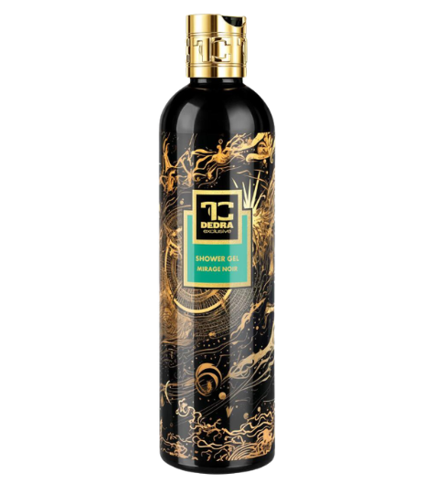 Dedra MIRAGE NOIR exkluzivní šetrný sprchový gel s glycerinem & Aloe vera 320 ml