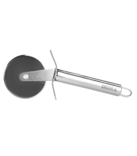 Dedra GOURMET Nerezový kráječ/rádlo na pizzu a těsto 19 cm 1 ks