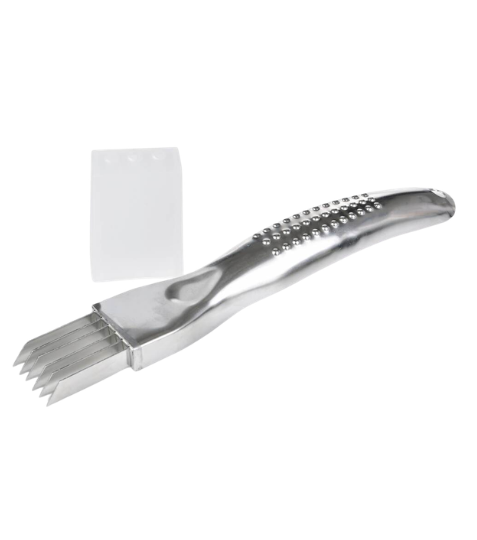 Dedra GOURMET Nerezový kráječ na zeleninu, jarní cibulku a pórek 16 cm GOURMET 1 ks