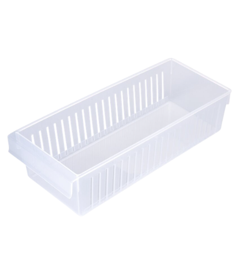 Dedra FRIGO organizér do lednice transparentní úložný box šířka 13 cm 1 ks