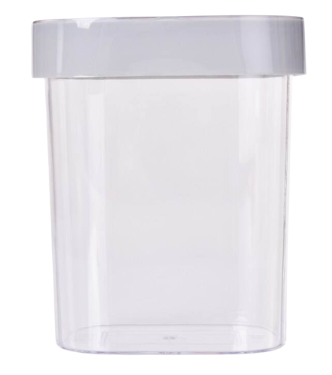 Dedra HERMETIC dóza na sypké potraviny se silikonovým těsněním 450 ml 1 ks