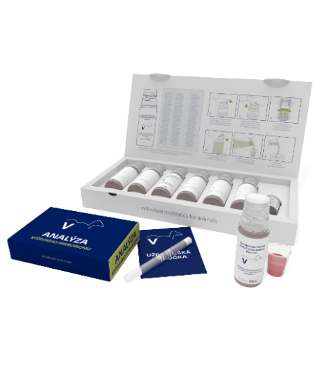 Fermatigo World Analýza střevního mikrobiomu + 3měsíční kúra PROBIOTIK (pro psa) 1ks