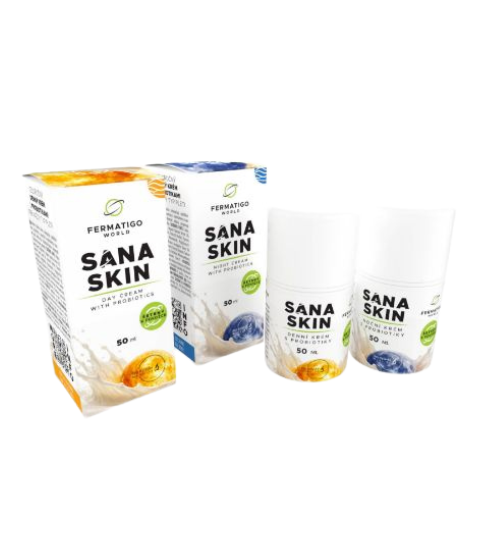 Fermatigo World SanaSkin - Denní a noční krém s probiotiky 100 ml