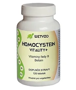 HCY Vitality Homocystein s Betainem 120 tbl.