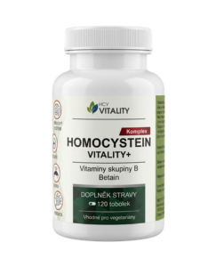 HCY Vitality Homocystein s Betainem 120 tbl.