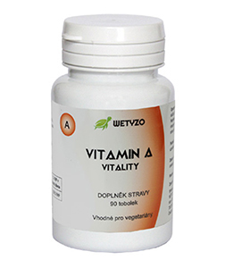 HCY Vitality vitamín A 90 tbl.