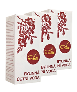 Dr. Landa Bylinná ústní voda 6 x 250 ml