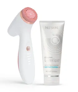 Nu Skin Čisticí sada ageLOC LumiSpa iO Rose Gold Cleansing Kit – pro normální až smíšenou pleť 4 ks
