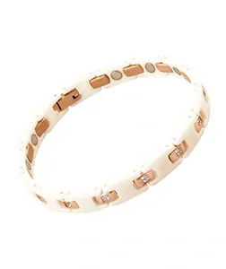 Tiens Dámský náramek - bílý, prodloužený, délka 20 cm