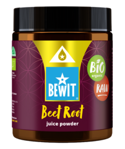 Bewit Červená řepa BIO RAW, prášek ze šťávy 180 g