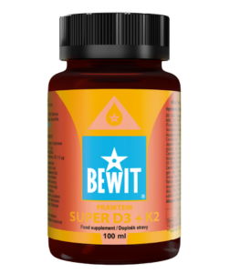 Bewit Prawtein super D3 plus K2, 100 ml