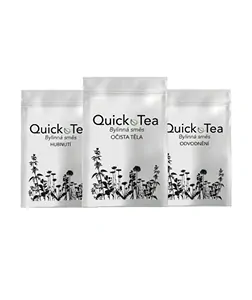QuickTea Očista těla 3 x 50 g