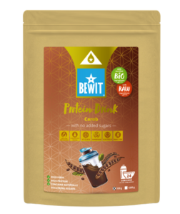Bewit Proteinový nápoj, karob se stévií, BIO 