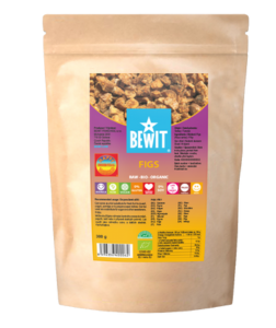 Bewit Fíky sušené plody krájené, BIO RAW 300 g