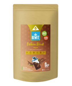 Bewit Proteinový nápoj, karob, se sušenou třtinovou šťávou, BIO 
